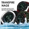 Sports Watch for Men Nylon Strap Hiking Watch Metronome Compass