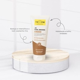 Yellow Professional Color Mask .32 Cool Brown 200ml