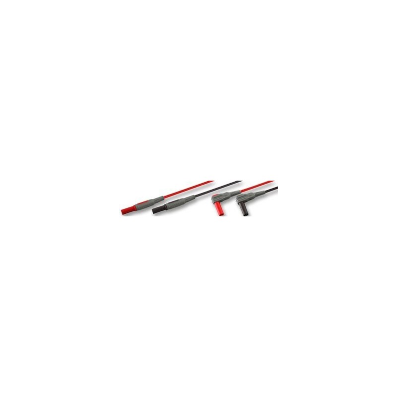 Test Leads, 4MM Straight to 90DEG, Voltage Rating 1kV, Kit