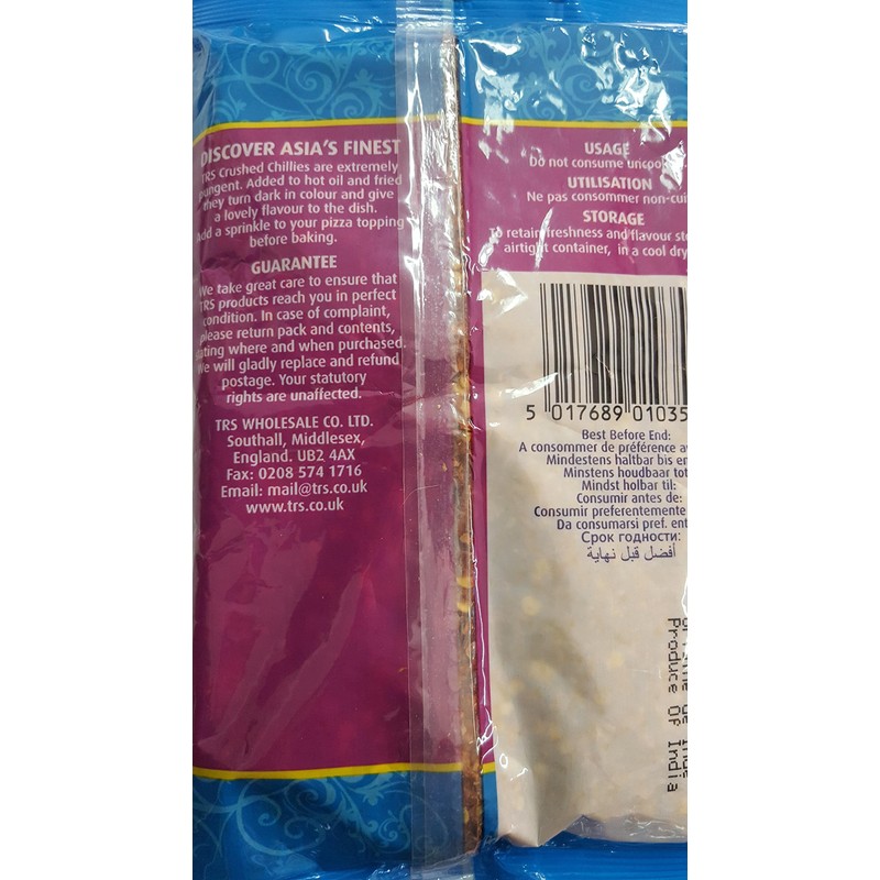 TRS Crushed Chillies Extra Hot 100g