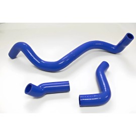 OBX Pure Silicone Radiator Hose 99-04 VW Golf/Jetta IV 1.8L 3pcs Blue