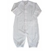 Kissy Kissy Unisex-Baby Basics White Convertible Gown