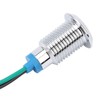 4 Sets Common Cathod Round LEDs, 10mm Prewired Two Tone