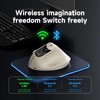 Monster-M2 MAX Version Bluetooth Wireless Mouse Ergonomic Vertical Vertical Mouse
