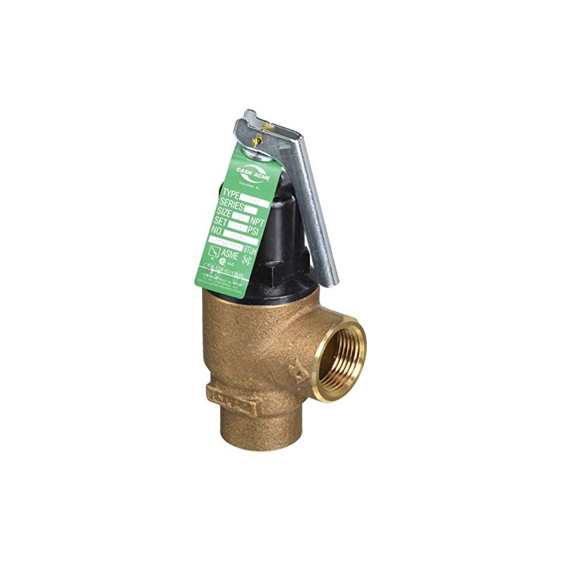 Cash Acme 3/4 Inch F-82 Relief Valve with Lever Set