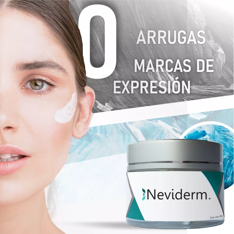 Antiaging Neviderm: Crema Antiaging Borra Cicatrices Y Arrugas Facial