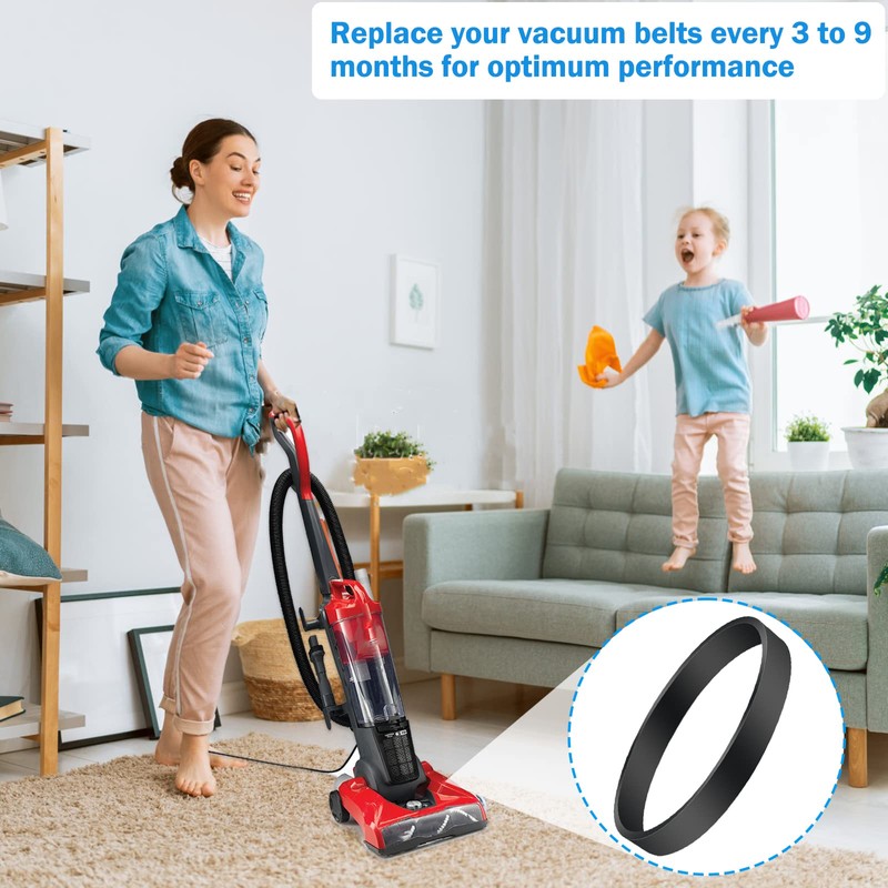 Vacuum Belt Replacement for Dirt Devil Style 4/5 Featherlite/Powerlite/Swivel Glide/Power