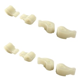 HQRP 2-Pack Washer Agitator Dogs Ears compatible with Amana 1DNET3205TQ0 4GNTW4400YQ0 4KNTW5705TQ0 7MNTE1000TQ0 NTW5400TQ1 NTW5400TQ2 NTW5500TQ0 NTW5800TQ0 NTW4501XQ0 NTW4600VQ0