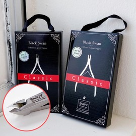 SHINee Shiny Classic Black Swan Nail Nipper Cuticle Nipper Self Nail Care / 샤이니 클래식 블랙 스완 네일니퍼 큐티클니퍼 셀프네일케어