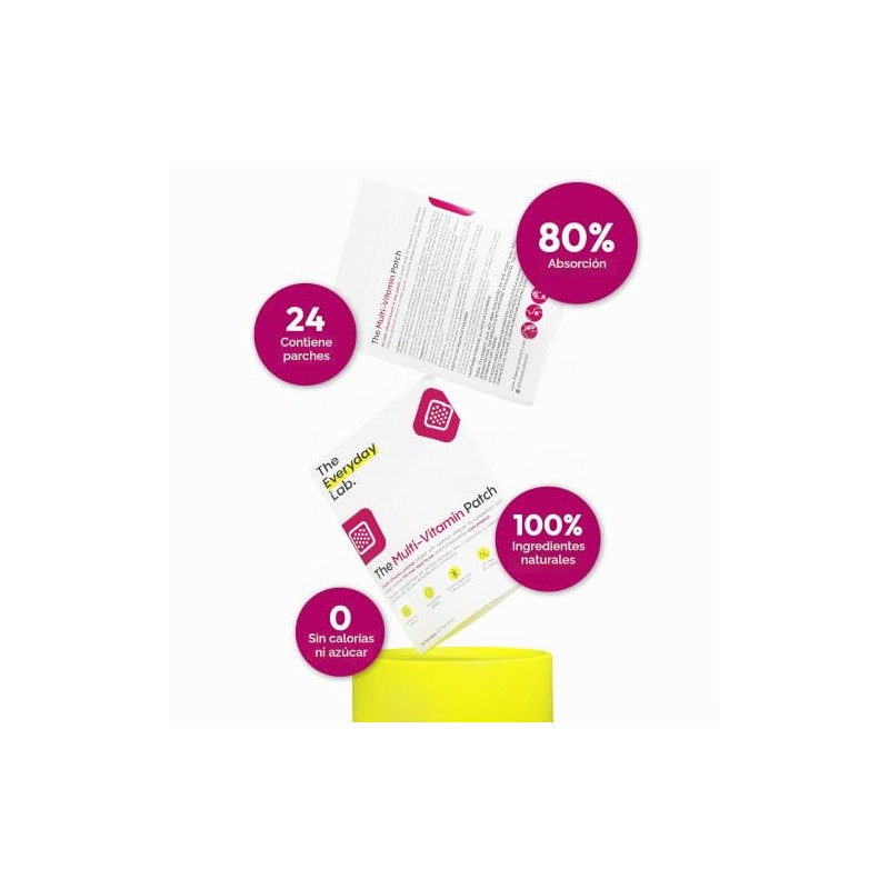 The Everyday Lab Parches Multivitamínicos 11 Vitaminas en 1 ·