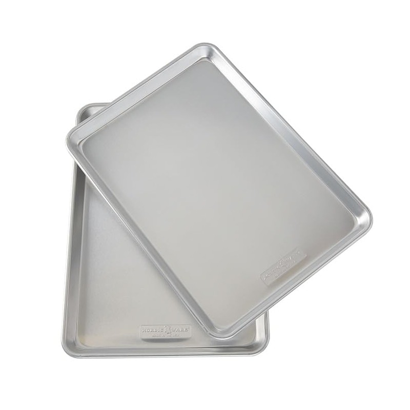 Nordic Ware Naturals Half Sheet Set - USA Made Aluminum