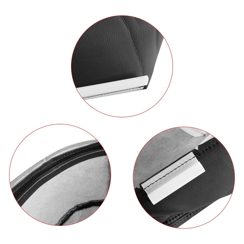 Vigoraze Driver Bottom Leather Replacement Seat Cover Black Compatible with