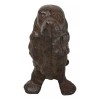 Rustic Cast Iron Metal Whimsical Cocker Spaniel Puppy Dog Standing