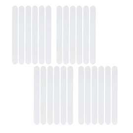 24Pcs Bath Shower Floor Anti-Slip Sticker Tape,Non Slip Bathtub Stickers,Bathtub Shower Safety Strips,Non-Slip Strip Stickers for Kitchen,Bathroom,Toliet