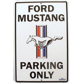 Hangtime Mustang Parking Only 18 x 12