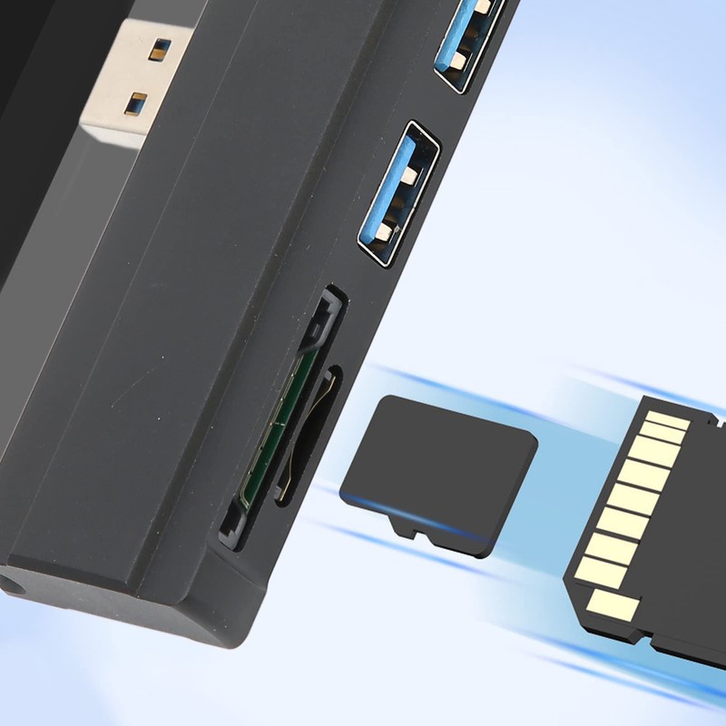 para Docking Station, 5 en 1 4K Resolución 5Gbps Speed