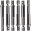 Lekgavd 6 Packs 1/4 Inch Impact Adapter, Square Socket Adapter