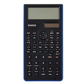Staples 2167702 Blue Scientific Calculator 240 Function