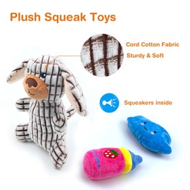 Dog Toy, Dog Rope, Sound Toy, Dog Toy, Chewing Toy, Pet Squeaky Toy, Sound, Rope, Toy, Pet Toy, Cotton, Stress Relief, Durable, Durable, Clean, Suitable for Puppies and Small Dogs