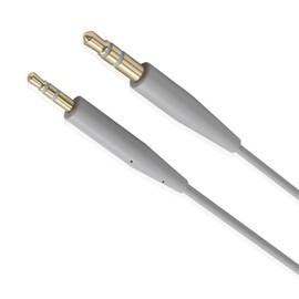 Niukeke Replacement Audio Cable Aux Cord, 3.5mm to 2.5mm Aux Cable Cord Wire Compatible with Bose QuietComfort QC15/QC25/QC35/QC35II/QC45 Headphone Cable, Headphone Extension Wire | No Mic (Grey)