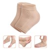 FOMIYES 2 Pairs heel sock foot protector aloe socks breathable