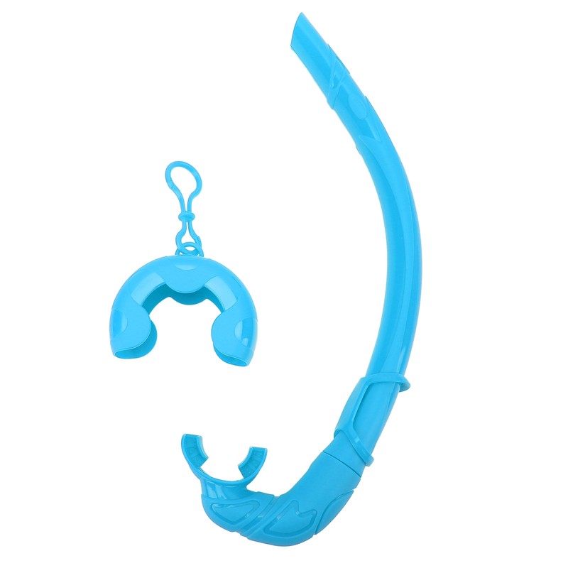 Dry Snorkel Full Silicone Soft Portable with Storage Box Snorkel
