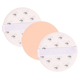 Vaguelly 3pcs Washable Reusable Makeup Powder Puff for Velour Cosmetic Sponges for Precise Application Compatible with All Powder Products for Beginners