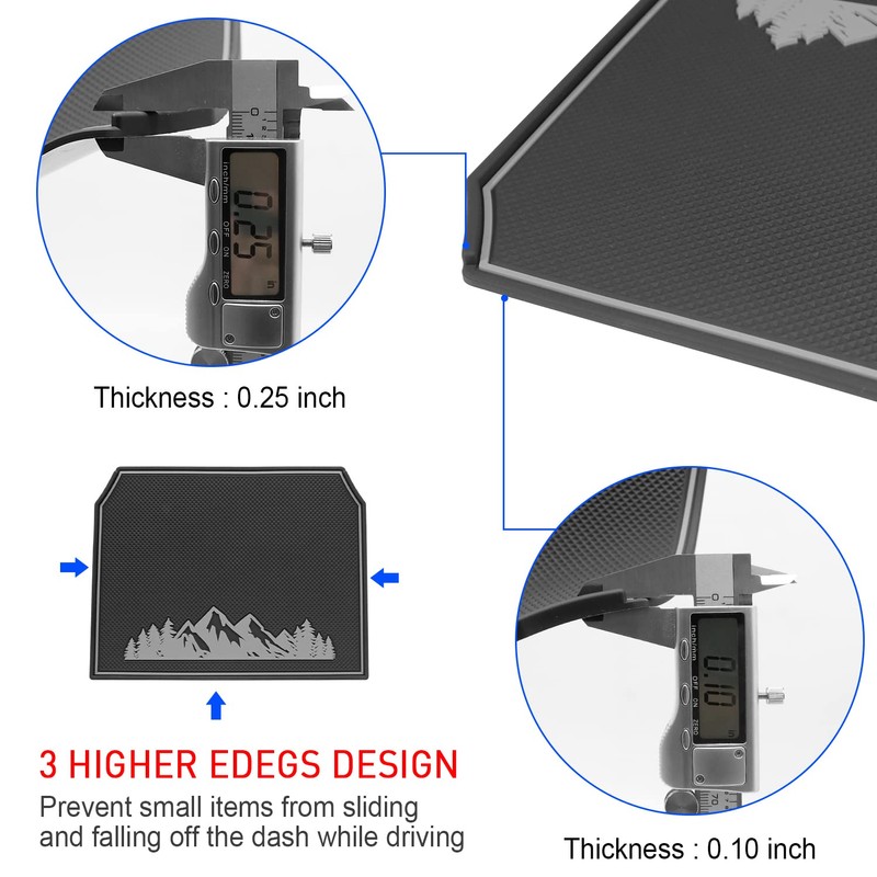 MOCHENT Dash Mat for Subaru Crosstrek Accessories 2012-2017, Forester 2014-2018,