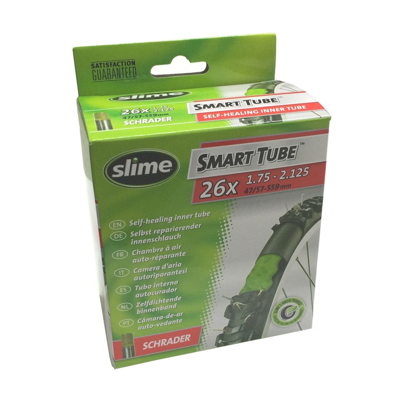 Slime Smart Tube 26" x 1.75-2.125 Self Healing Mountain Bike