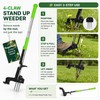 4-Claw Stand-Up Weed Puller for Lawn Care – 39" Long