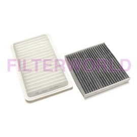 EXCEL Engine & CARBON Cabin Air Filter For 07-11 CAMRY 08-13 HIGHLANDER NON HYBRID