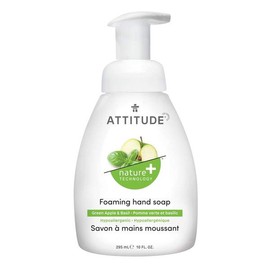 Attitude Foaming Hand Soap Green Apple & Basil, 1.04L Refill