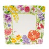 Caspari Floral Trellis Dinner Plates - 32 Per Package