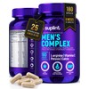 Vitaminas para Hombre – Multivitamínico Hombre con Maca Negra, L-Arginina,