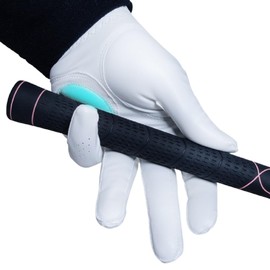 WINNER SPIRIT Miracle Grip Training Golf Glove Consistent Stable Grip with Cabretta Leather (Hard, Left Hand, Men’s M)