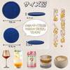 Cow Tree Water Absorption Coaster Fashionable Non-Stick Replacement Felt Pads