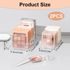 Pack of 2 Eyeshadow Organiser, Make Up Palette Organiser with