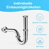 SURFOU Siphon Sink Drain Fitting G 1 1/4 Inch, Drain