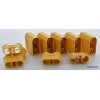 (5) Genuine AMASS XT90 Male (ESC/Device side) Lipo Battery Connectors