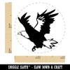 Patriotic American Bald Eagle Flying Self-Inking Rubber Stamp Ink Stamper