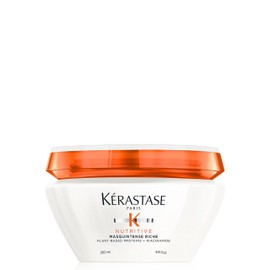 Kérastase Nutritive Hair Treatment for Very Dry, Fine to Medium Hair, Moisturising and Nourishing, No Parabens, Masquintense Riche Deep Nutrition, 200 ml