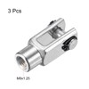 PATIKIL Air Cylinder Rod Clevis End 3 Pack 42mm Length