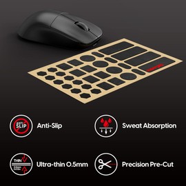Pulsar Gaming Gears Supergrip Pre-cut Universal Anti-slip Non-slip Gaming Mouse Grip Tape Universal Ultra-thin Domestic Genuine Product