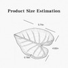 Leaf Spoon Rest, Leaf-shaped Ceramic Spoon Rest for Stove Top,