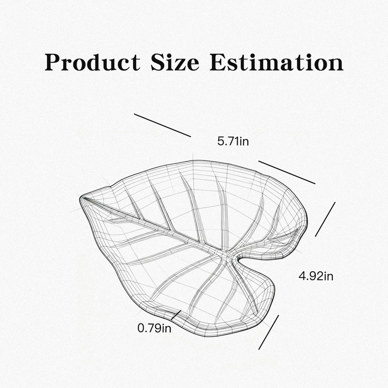 Leaf Spoon Rest, Leaf-shaped Ceramic Spoon Rest for Stove Top,