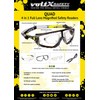 voltX 'QUAD' 4 in 1 Schutzbrille mit Lesehilfe (+3,0 Dioptrien,