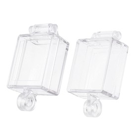 QTEATAK 2pcs Anti-Misoperation Dustproof and Waterproof Protective Cover Protective Cover Suitable for KCD4 Boat Toggle Switch with Double-Sided Adhesive