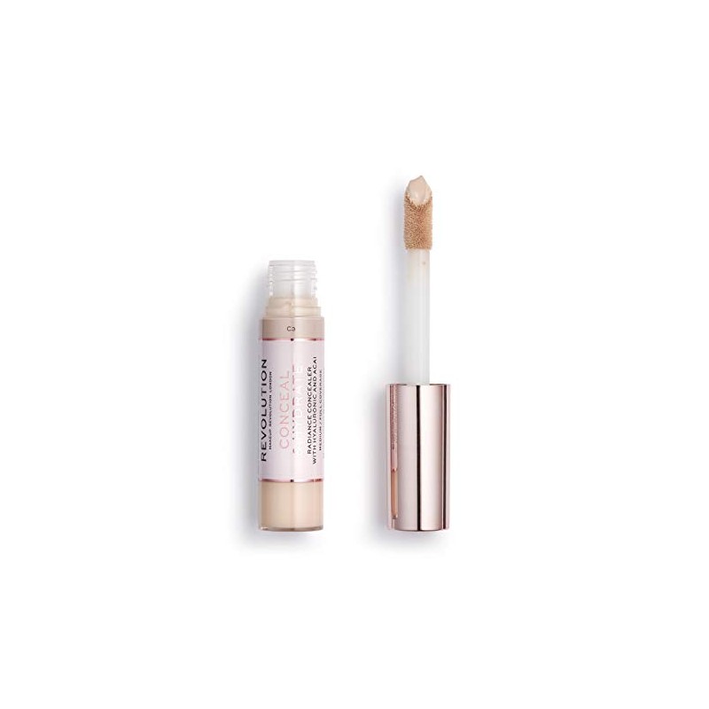 Makeup Revolution, Concealer and Hydrate C3, 13 ml (Pack of
