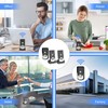 2 Way Wireless Doorbell Intercom Indoor Outdoor, 3280ft Long Range