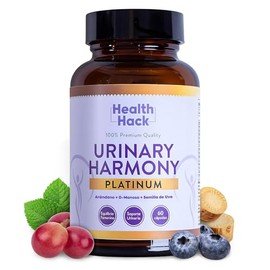 Urinary Harmony Platinum  Soporte Avanzado para Salud Urinaria  Capsulas de arandano, con Extractos Botanicos y Nutrientes Esenciales  Proteccion y...